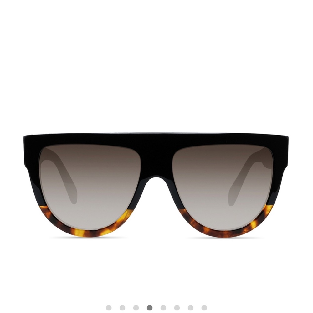 Celine flat top aviator sunglasses